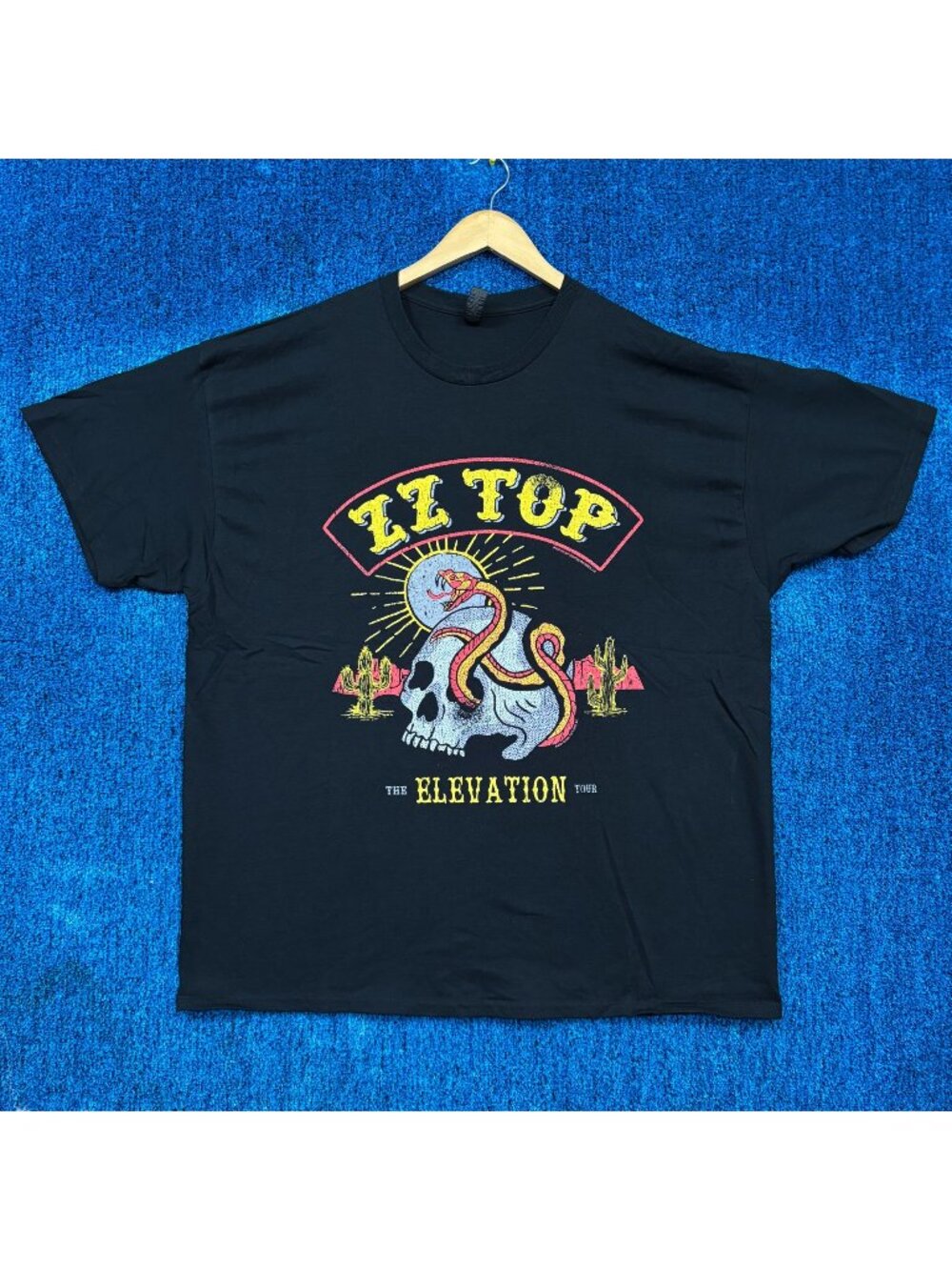 ZZ Top “The Elevation Tour” Graphic T-Shirt Size 2XL